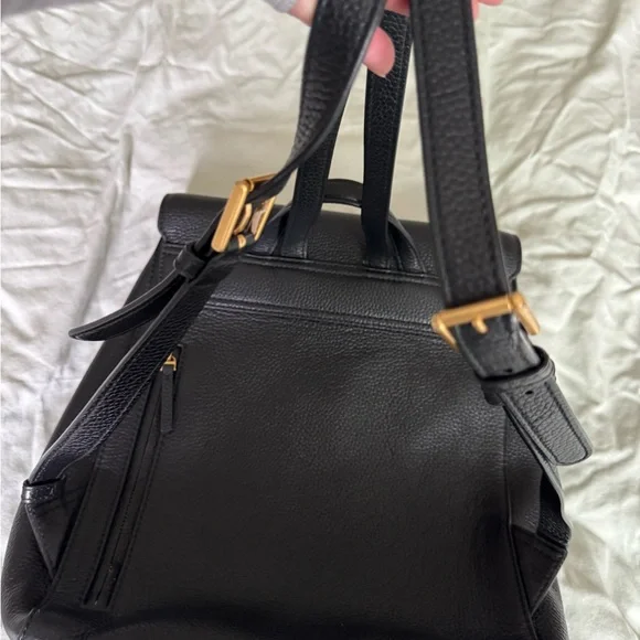 Tory Burch Black Minimalist Backpack - Picture 8 of 10